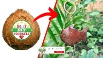 Coconut Shell craft ideas How to make fish Keychain with Coconut shell at hom