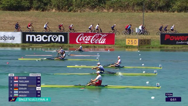 2022 European Rowing Championships - Munich, Germany - Men's Single Sculls (M1x) A-final