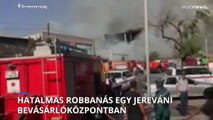 Egy ember meghalt, majdnem ötvenen megsebesültek egy robbanásban Jerevánban