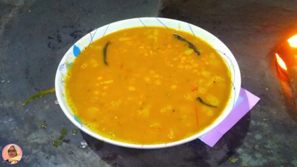 Cholar Dal recipe Village style  | Cholar Dal recipe in Bengali