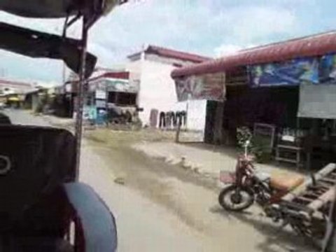 street view from a Tuk Tuk in Phnom Penh