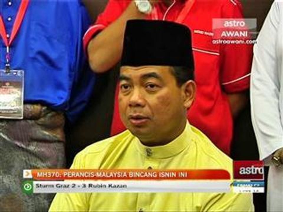 MH370: Perancis - Malaysia bincang Isnin ini