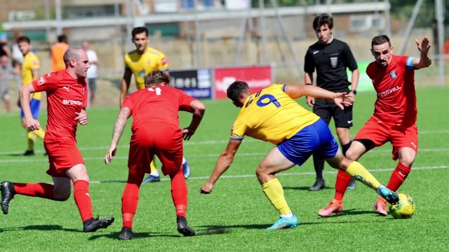 Lancing v Beckenham in pictures