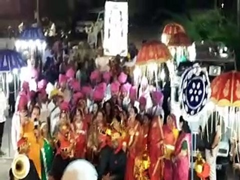Bundi Kajali Teej Festival 2022: तीज माता की एक झलक पाने उमड़े लोग,छते ओर सडक़े अटी-video