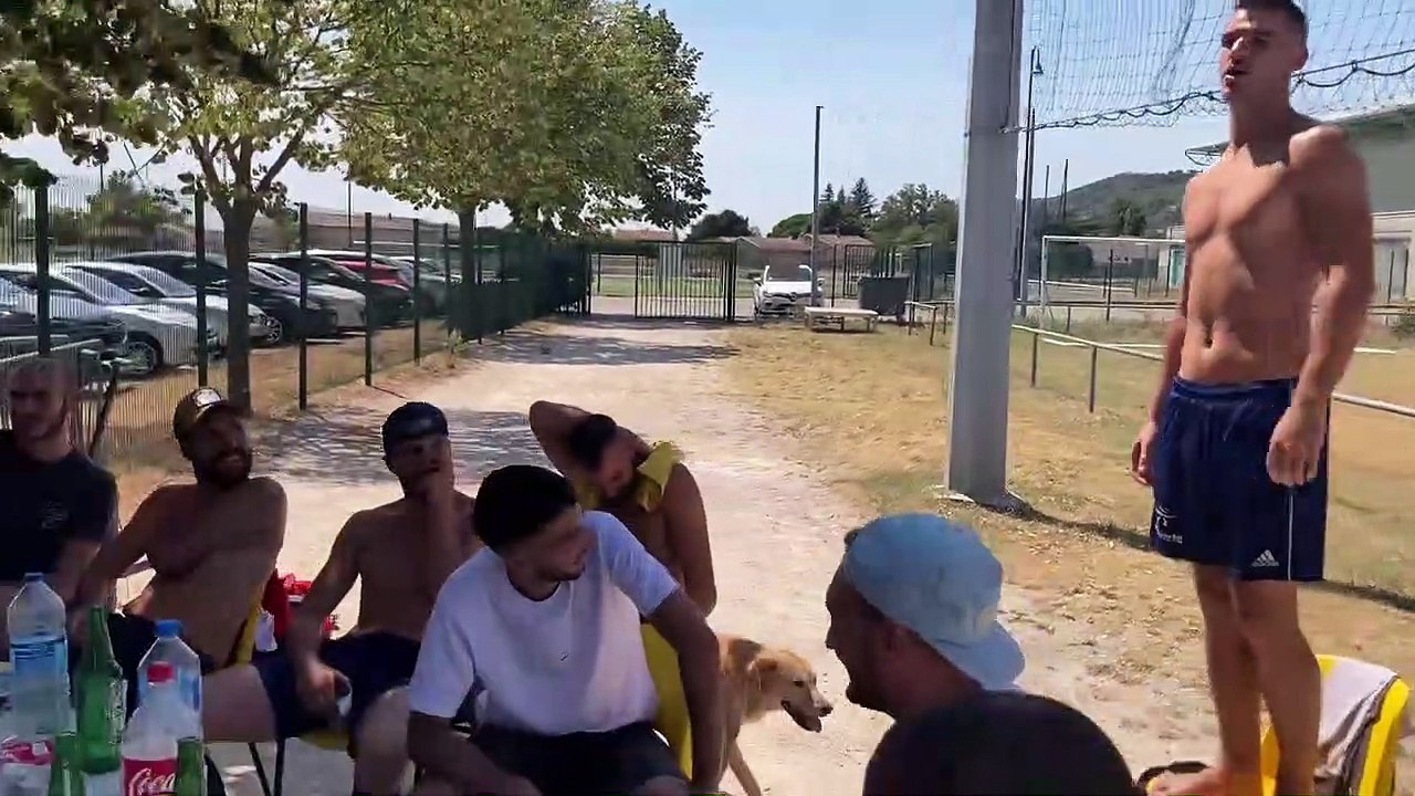 Arrivée de Quentin