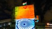 India Today mediaplex lights up in Tricolour for Independence Day | Watch