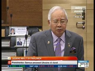 Persidangan Dewan Rakyat Khas MH17