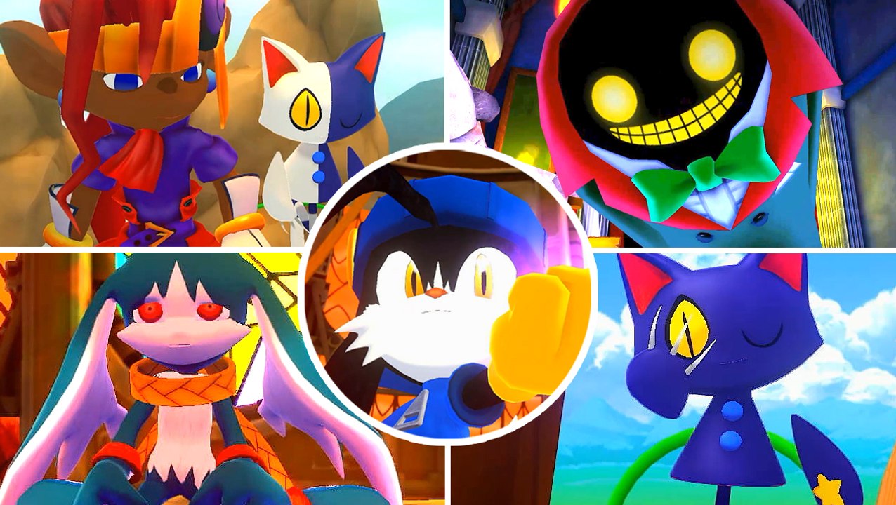 Klonoa 2 Phantasy Reverie All Bosses ~ Lunatea's Veil (NO DAMAGE)