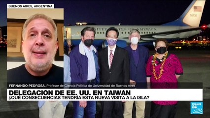 Fernando Pedrosa: "Taiwán tiene un papel preponderante en el enfrentamiento entre EE. UU. y China"