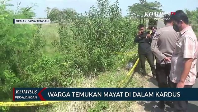 Warga Temukan Mayat di Dalam Kardus