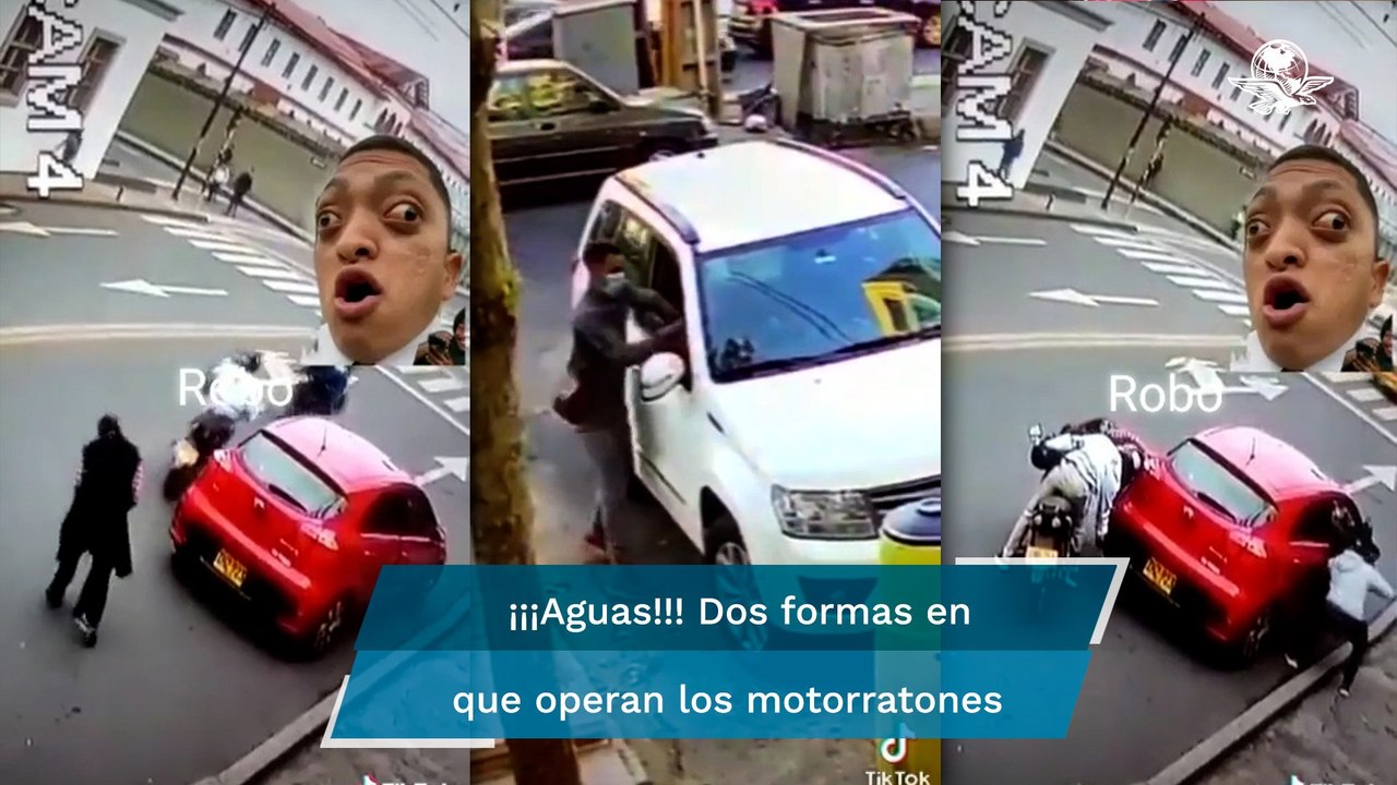 ¡¡¡Cuidado!!! Denuncian dos nuevas formas en que asaltan los “motorratones”