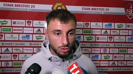 Brest-OM : Clauss "on est content de point là, on aurait pu ne pas le prendre"