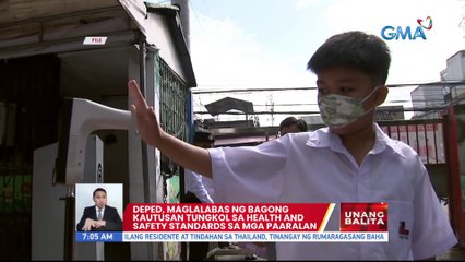 DepEd, maglalabas ng bagong kautusan tungkol sa health and safety standards sa mga paaralan | UB
