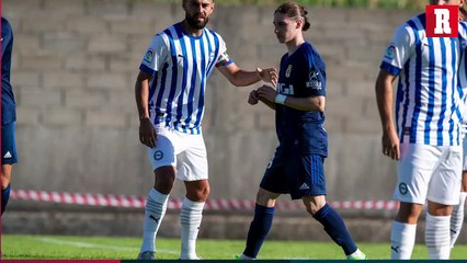 Marcelo Flores se mandó un golazo previo a su debut con el Real Oviedo
