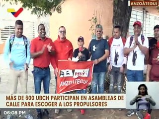 Más de 2 mil comunidades activas para transformar las bases sociales del PSUV en Anzoátegui
