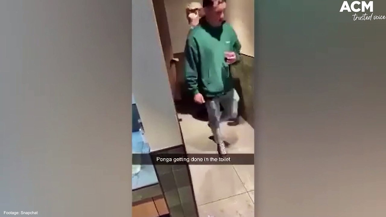 Newcastle Knights ' Kalyn Ponga and Kurt Mann asked to leave toilet cubicle | August 15, 2022 | Newcastle Herald