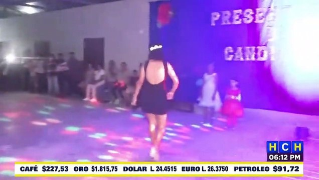 Presentan a candidatas a Reina Infantil y Juvenil de San Francisco, Yoro