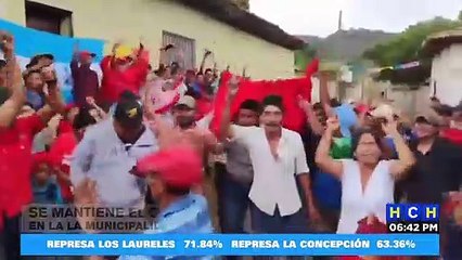 ¡Gran conflicto en San Antonio de Flores, El Paraíso por disputa de municipalidad!