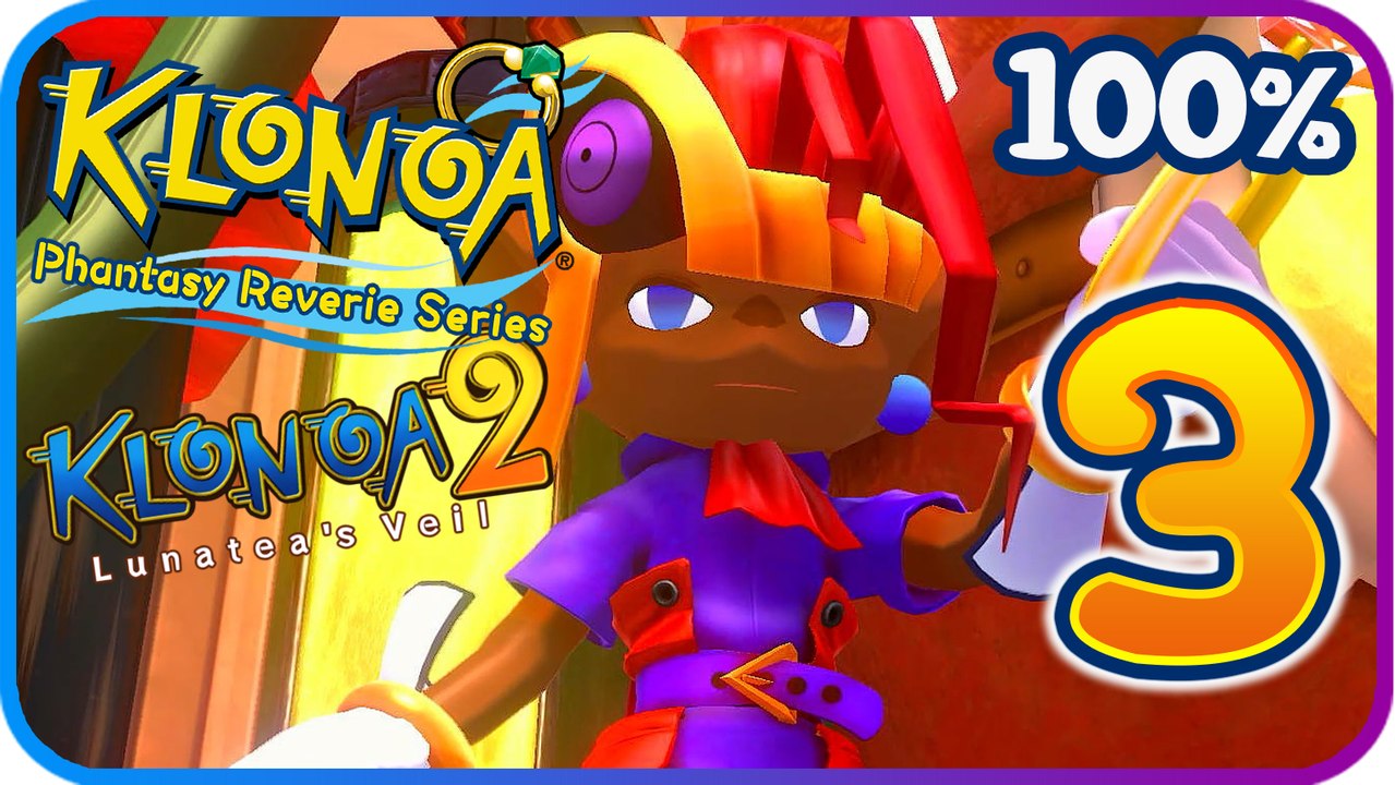 Klonoa Phantasy Reverie Walkthrough Part 3 ~ Lunatea's Veil ~ 100% ~ Volk (PS5)