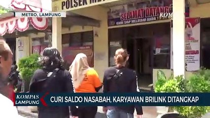 Curi Saldo Milik Nasabah, Oknum Karyawan Brilink Diringkus