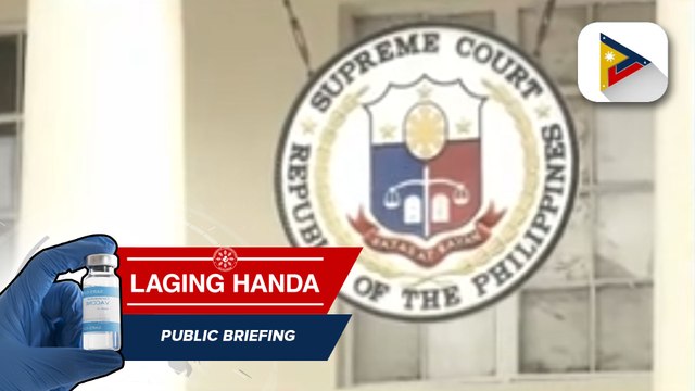 PinasLakas vaccination drive, inilunsad ng DOH sa Korte Suprema