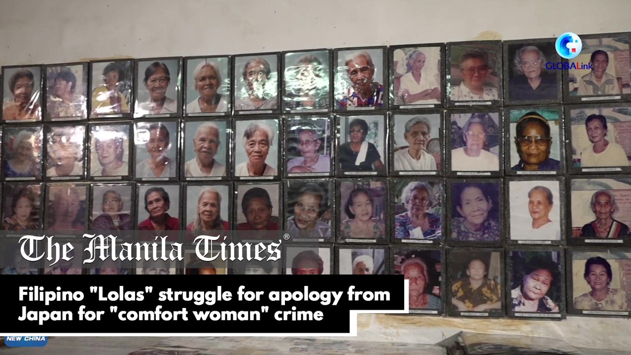 Filipino "Lolas" struggle for apology from Japan for "comfort woman" crime