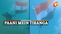Video: Flag Hoisting Underwater At Andaman Nicobar Islands | Independence Day 2022