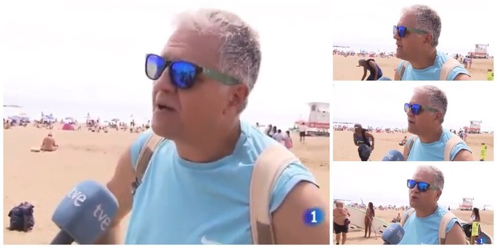Una grabación de TVE sopapea a Ada Colau: así campan a sus anchas los ladrones por las playas de Barcelona