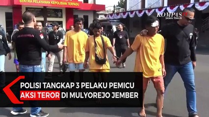 Kabur ke Sumatera, Polisi Tangkap 3 Pelaku Pemicu Aksi Teror di Mulyorejo Jember