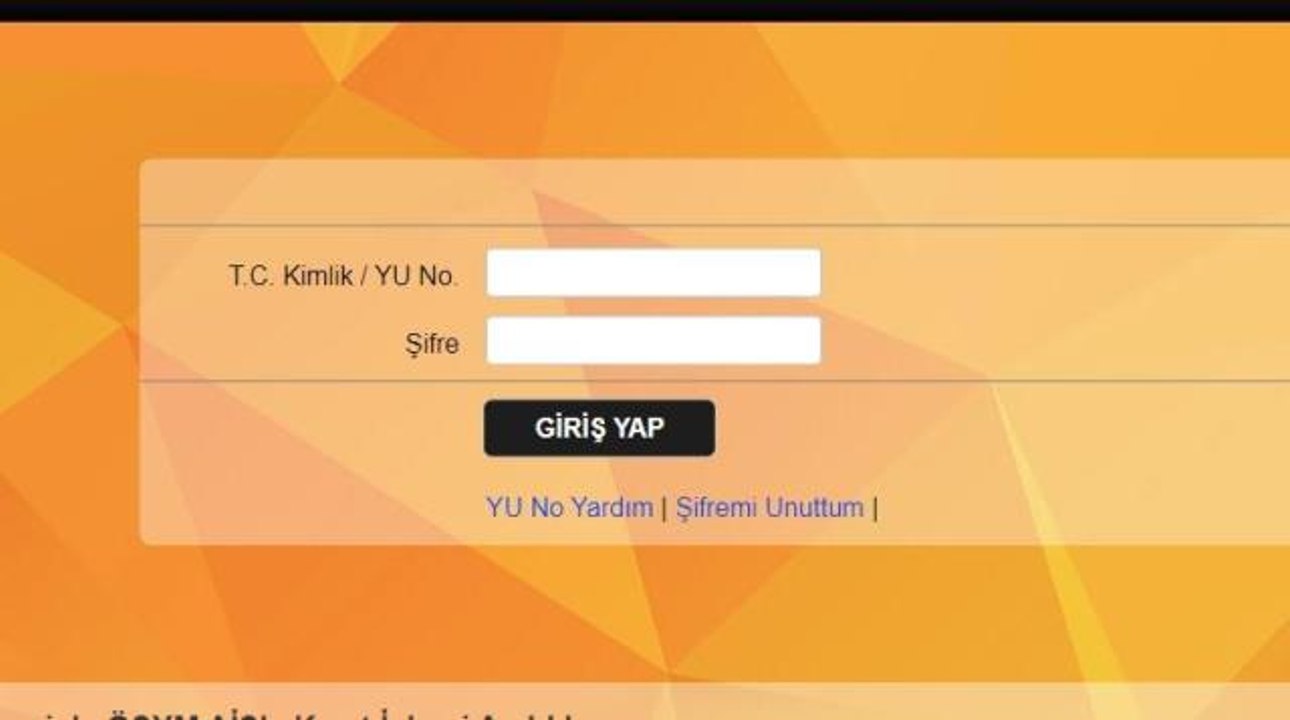 ÖSYM şifremi unuttum! ÖSYM şifresi nasıl alınır? ÖSYM Ais şifre yenileme, şifre güncelleme nasıl yapılır?