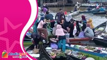 Pasar Terapung Lok Baintan, Kembali Ramai Dikunjungi Wisatawan