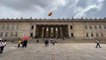 Kolombiya'da Narino Sarayı'nın halka açık meydanı