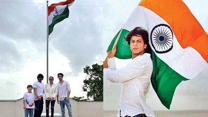 Independence Day 2022:Shahrukh Khan Mannat में Family संग Independence Day Celebration*Entertainment