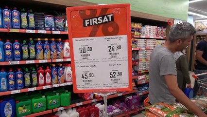 Cumhurbaşkanı Erdoğan talimatı vermişti! Tarım Kredi Kooperatif marketlerinde indirim yoğunluğu