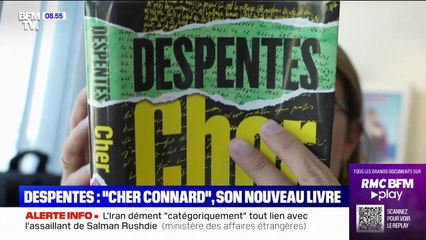 "Cher Connard", le nouveau livre de Virginie Despente