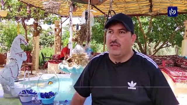 بعد فشله في المرة الأولى.. أبو ديه ينجح في زراعة الشاي الأزرق