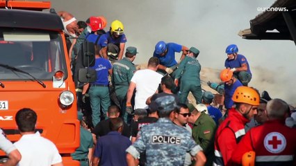 Выросло число жертв взрыва на рынке в Ереване