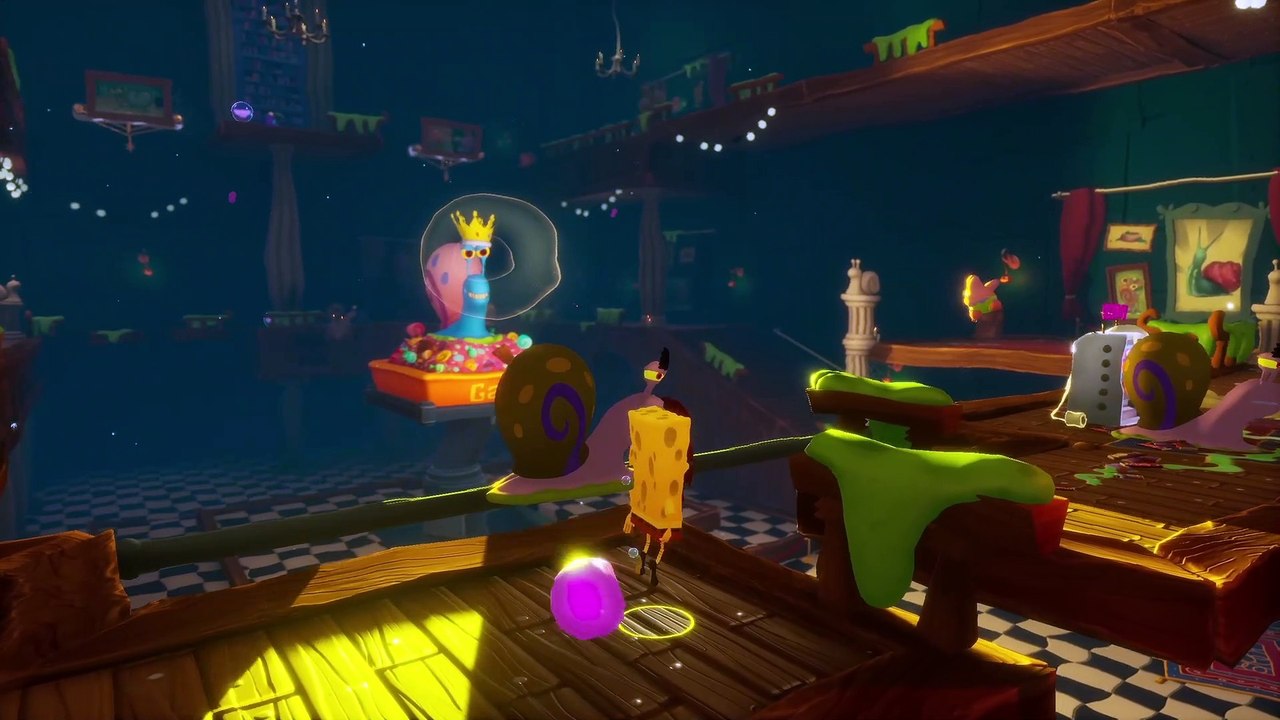 SpongeBob SquarePants: The Cosmic Shake - Tráiler gameplay