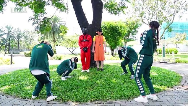 لعبة الحبار في الحياة الواقعية تحدي لعبة الحبار تحدي مضحك من قبل TSTUDIO ARABIC_1080pFHR