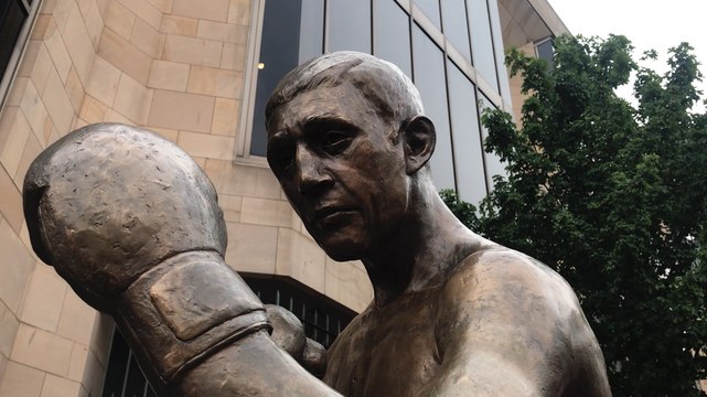 Ken Buchanan Statue Unveiled In Edinburgh