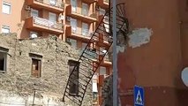 Crolla un edificio a Palermo