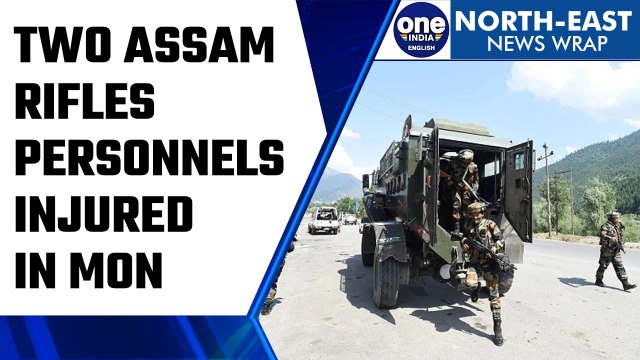 Two Assam Rifles personnel injured in gunbattle with NSCN-KYA militants | Oneindia News *News