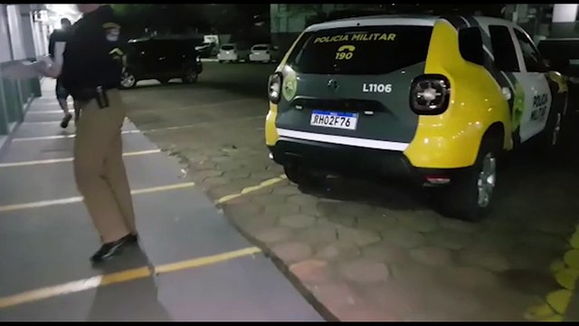 Atentado: ocupante de Corsa efetua disparos contra pedestre e é detido pela PM