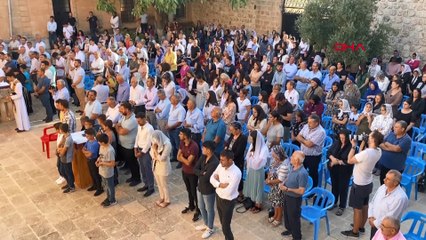 Süryaniler, Midyat'ta Meryem Ana'yı anıp dua etti