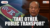 Govt: Can't pay e-hailing fares? Take other public transport