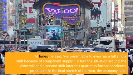 Rivian plans 2nd shift after falling behind on production target