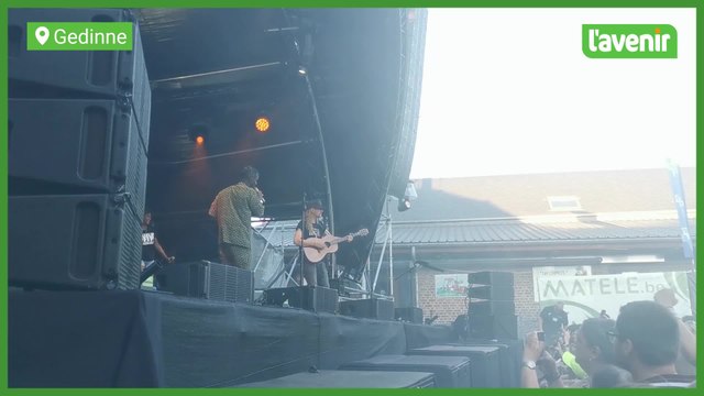 Black M au Gedinne Summer Festival