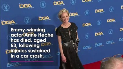 Emmy-winning actor Anne Heche dies, aged 53