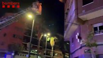 Cuatro heridos en un incendio en Ripollet