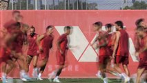 El Sevilla ya prepara su partido ante el Valladolid